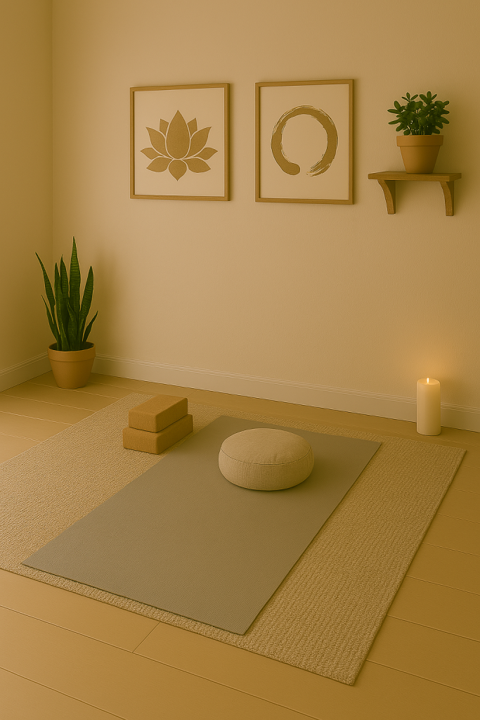Zen Meditation Sanctuary Minimalism rules here.
