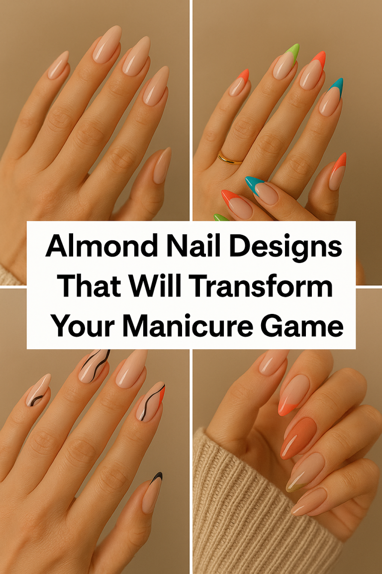 25 Almond Nail Designs That Will Transform Your Manicure Game