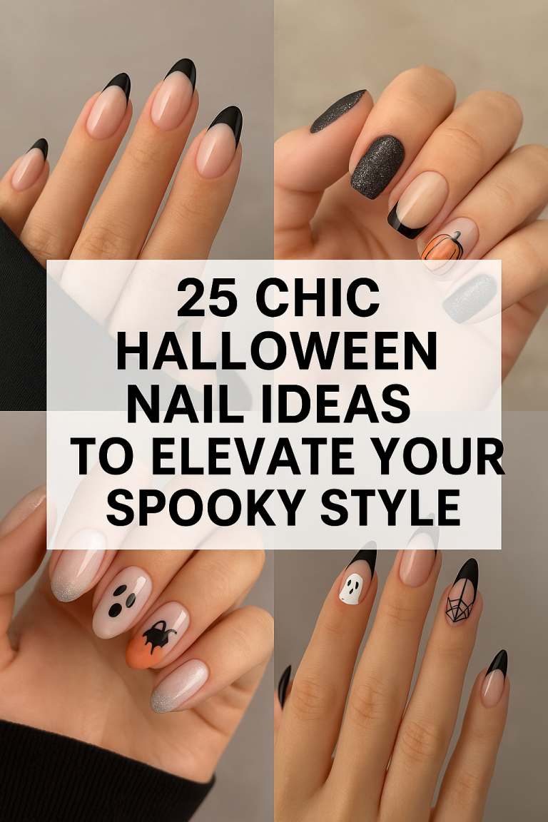 25 Chic Halloween Nail Ideas to Elevate Your Spooky Style