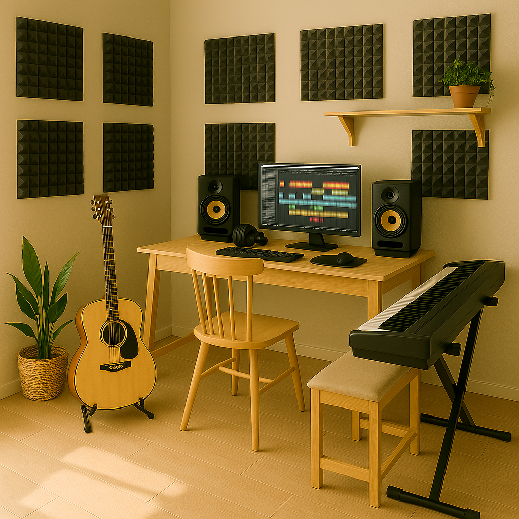 Musicianās Sound Haven Soundproof walls