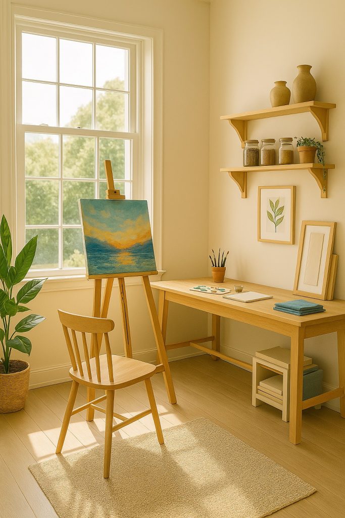 Art Studio With Natural Light