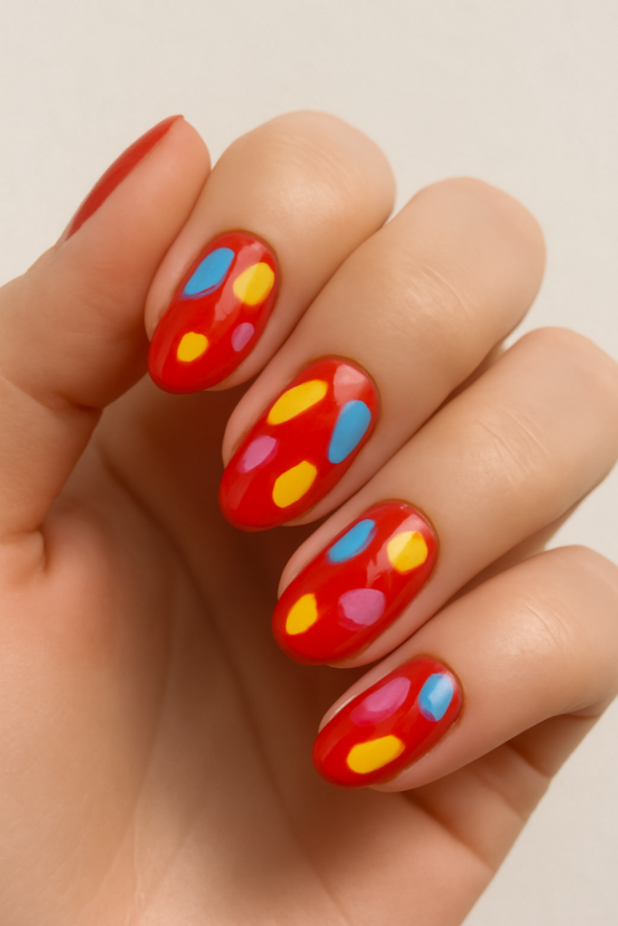 Cherry Bomb Pop Nails
