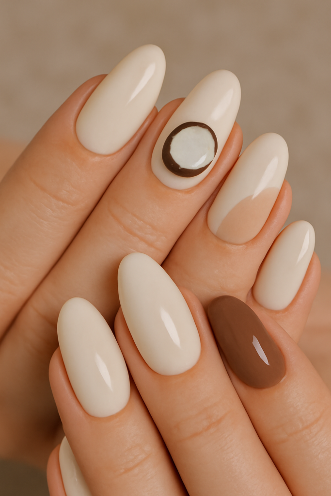 Coconut Cool nails