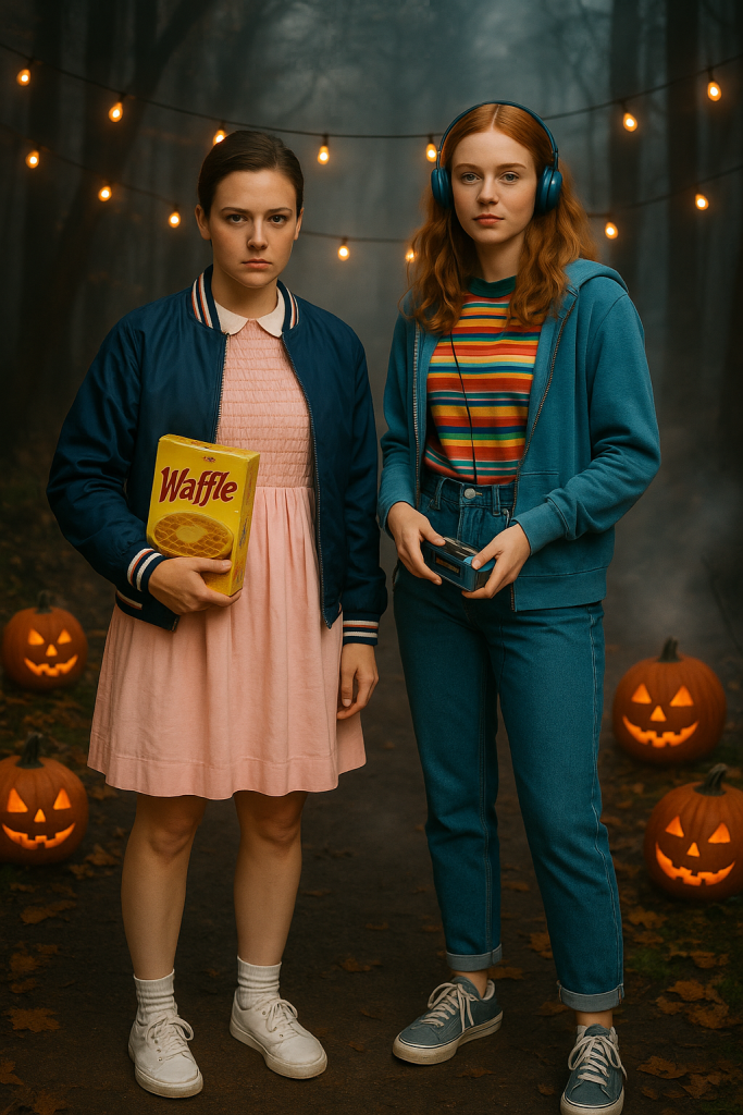 Eleven & Max (Stranger Things)