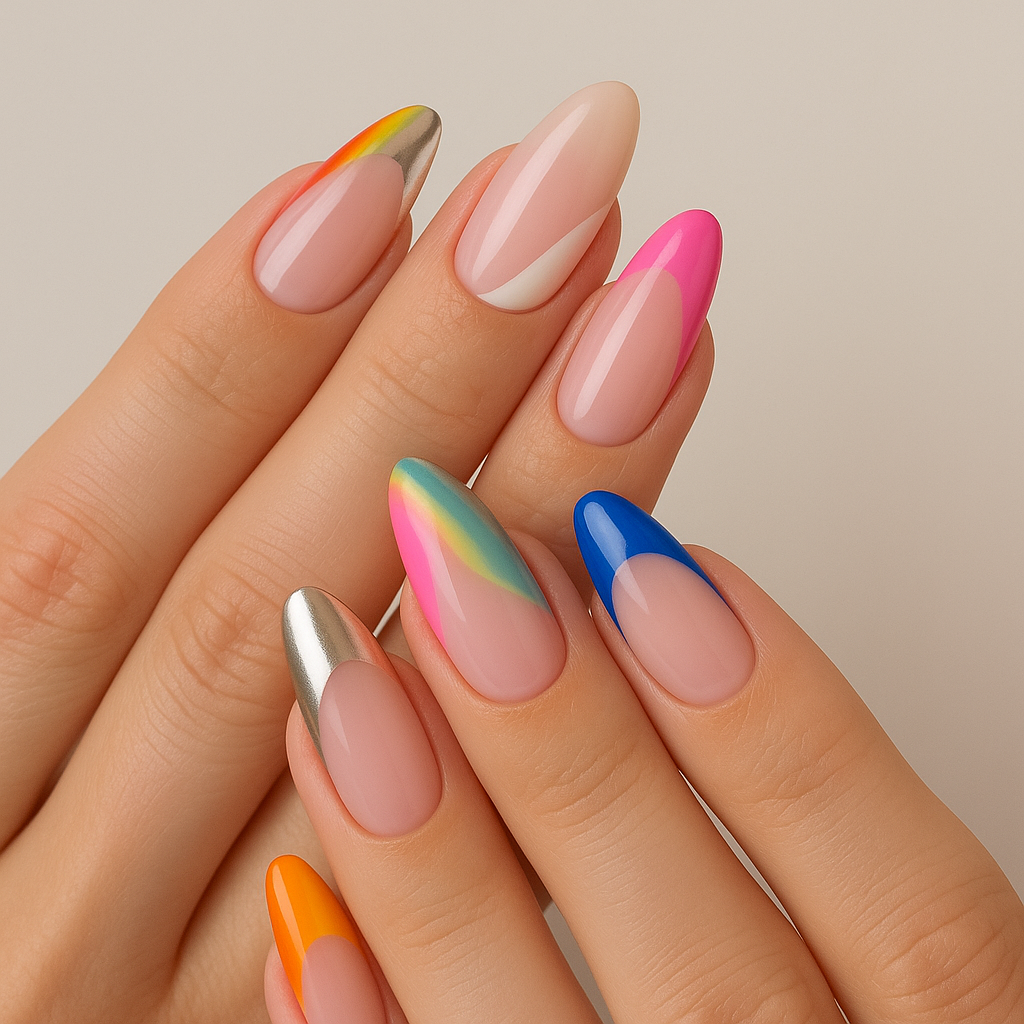 French Tip with a Twist