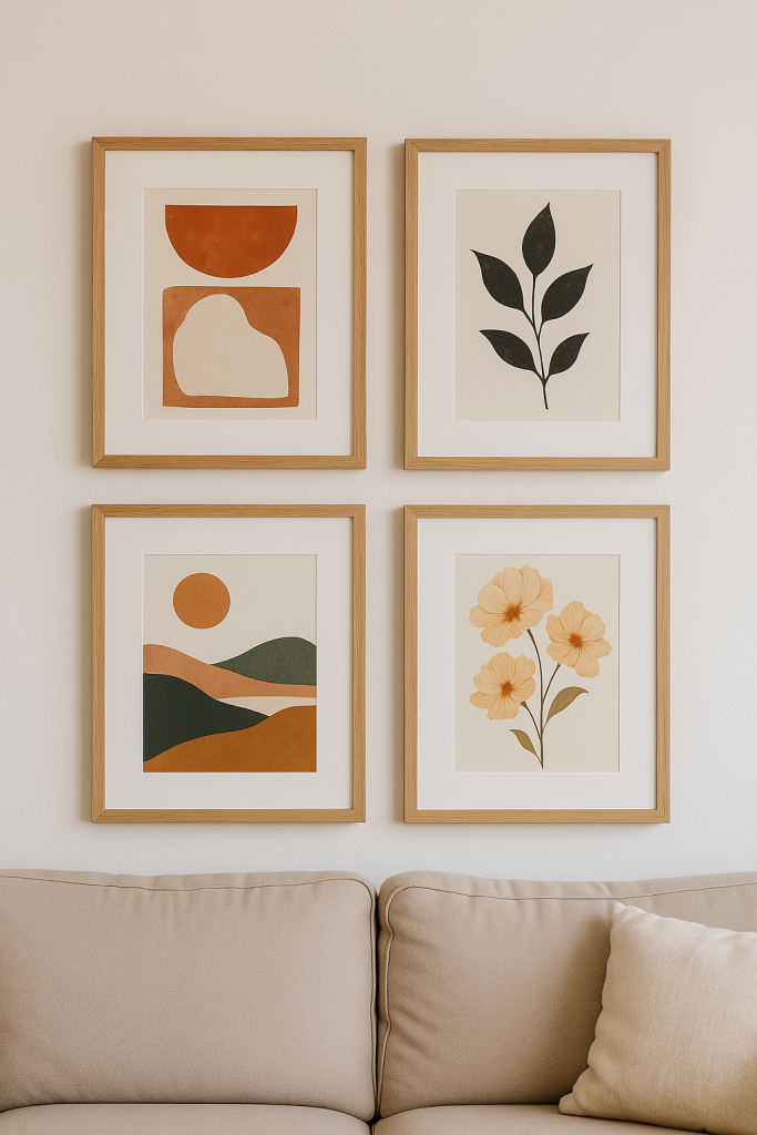 Hang Framed Art