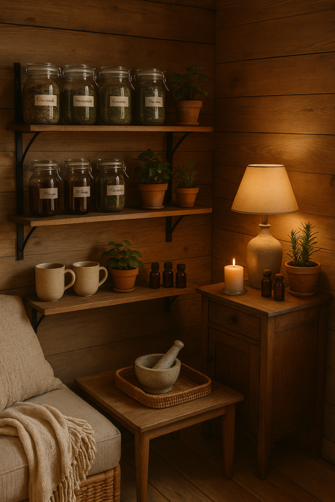 Herbal Wellness Nook