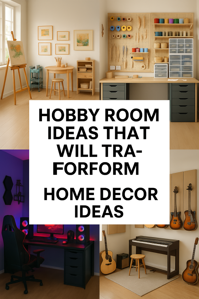 Hobby Room Ideas
