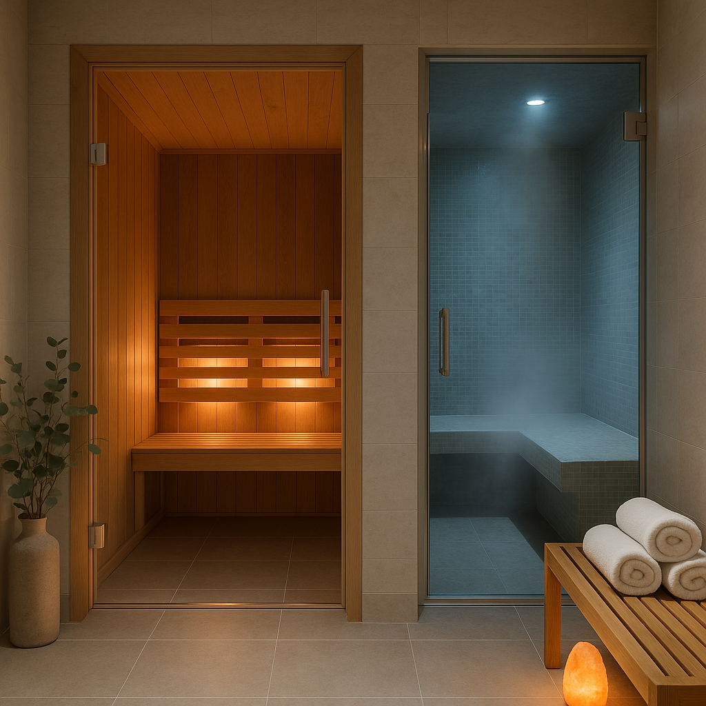 Infrared Sauna or Steam Room