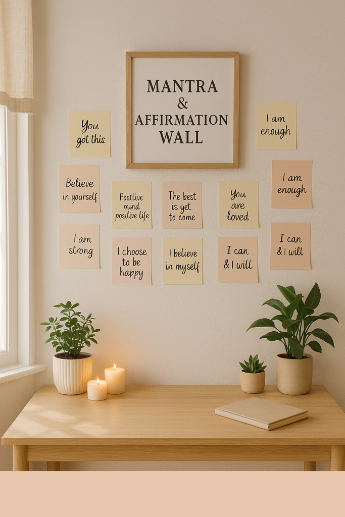 Mantra & Affirmation Wall
