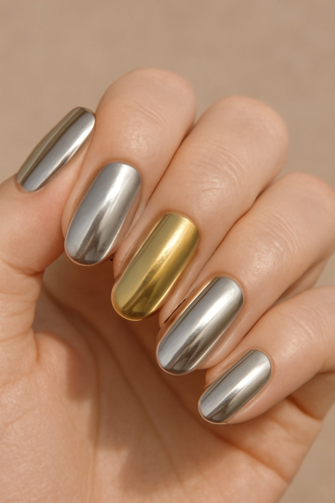 Metallic Nails