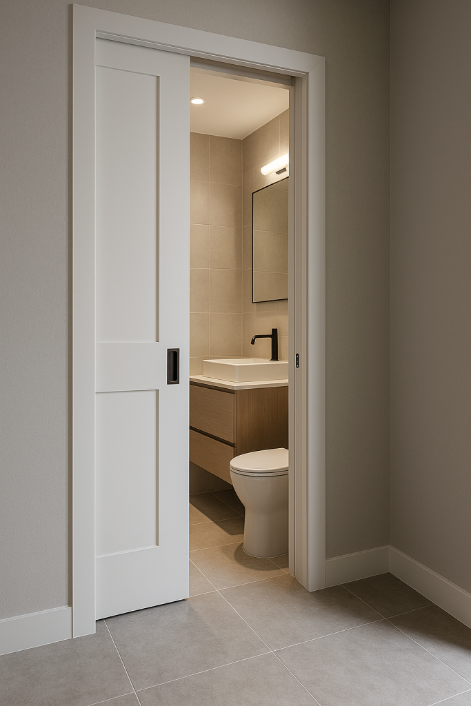 Pocket Doors for Bathroom Privacy