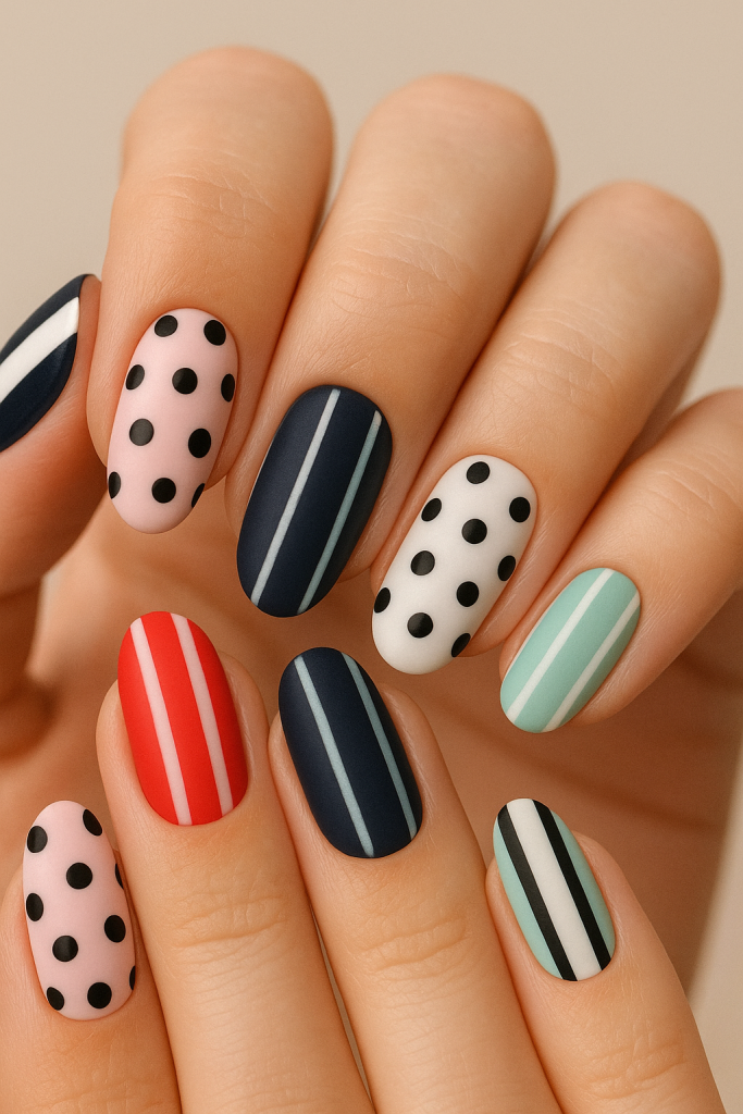 Polka Dots and Stripes Combo