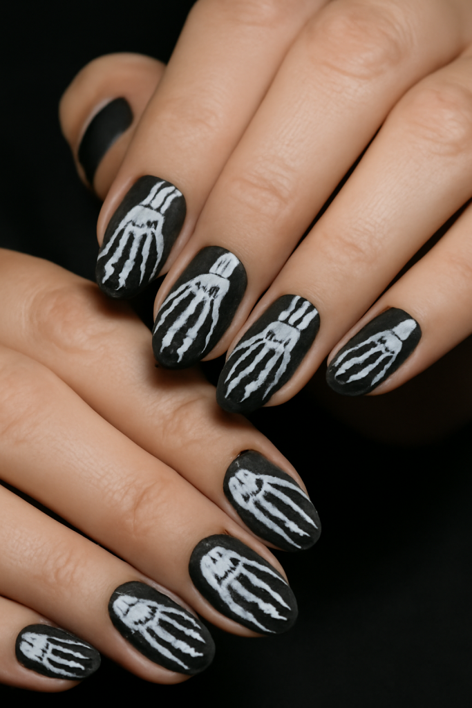 Skeleton Hand Nails