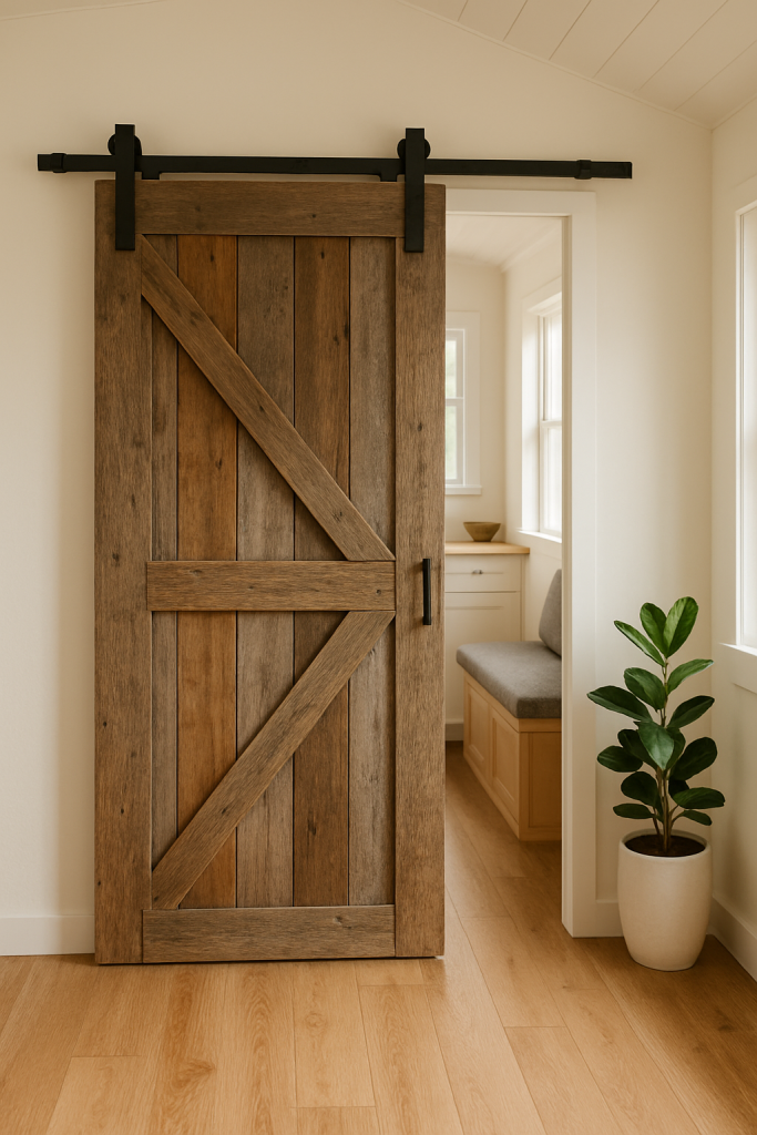 Sliding Doors Instead of Hinged Doors