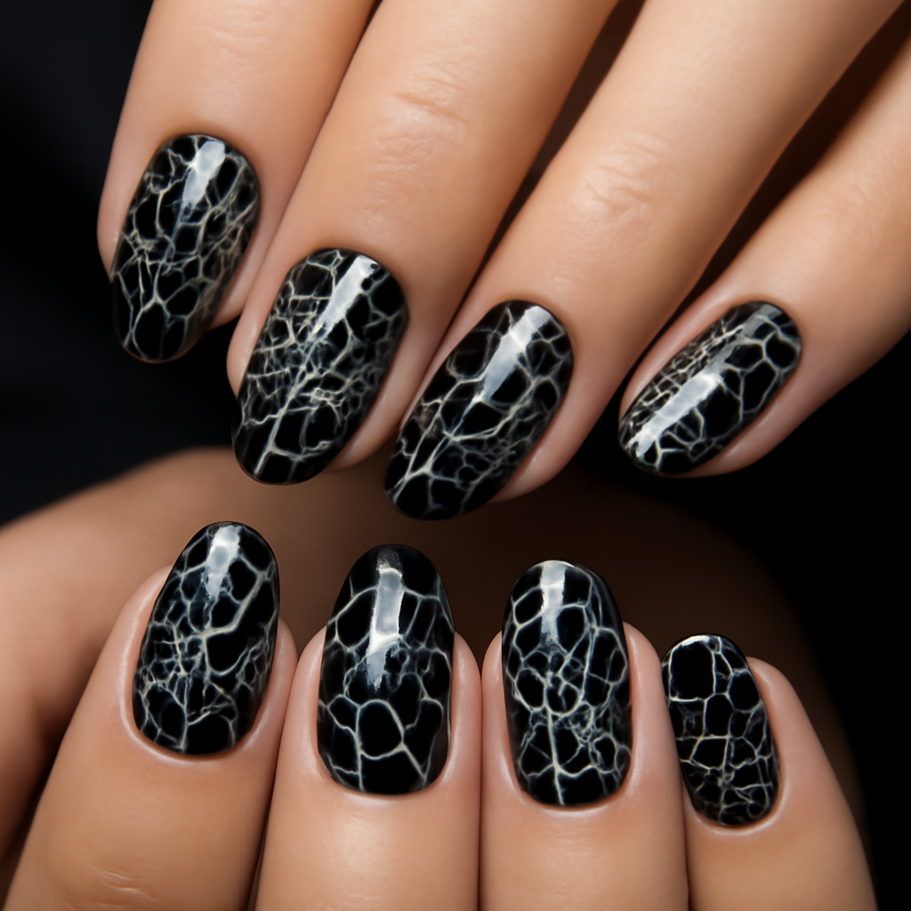 Spider Web Nails