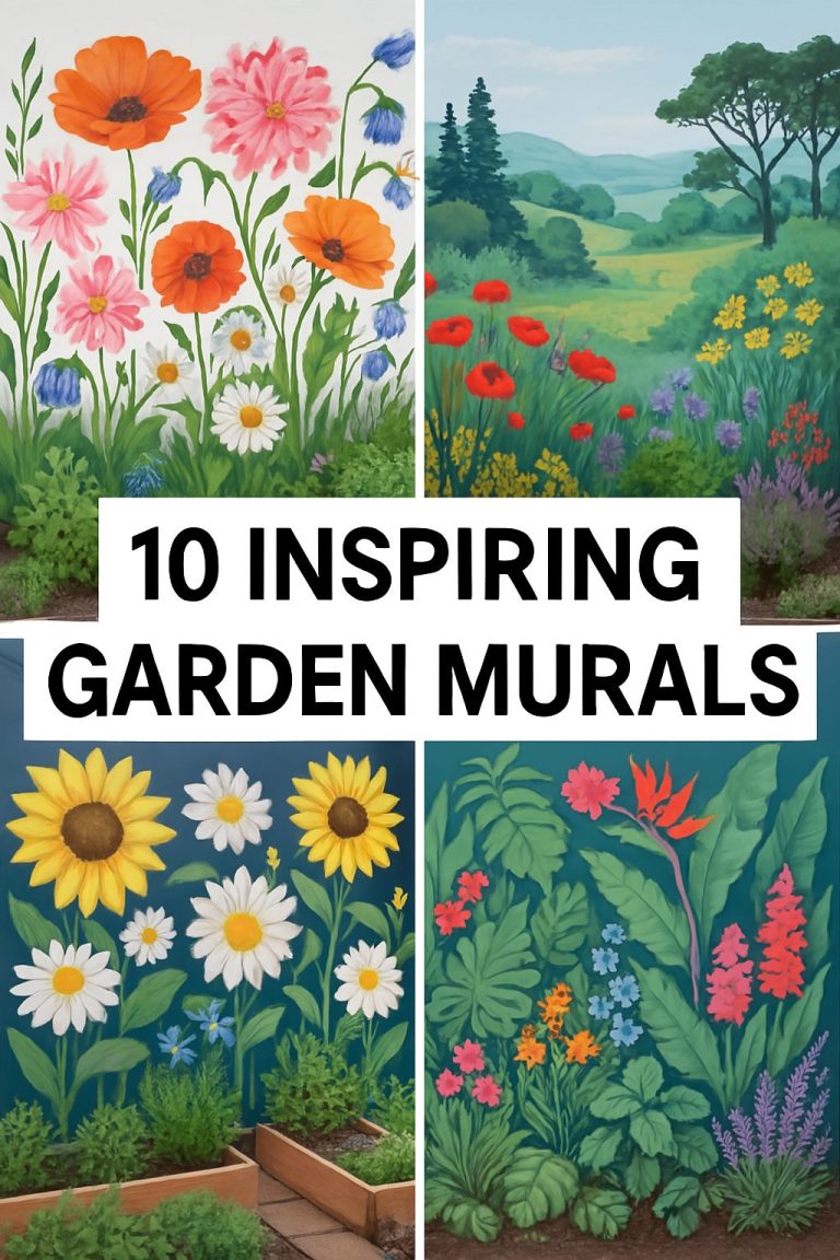 10 Inspiring Garden Murals