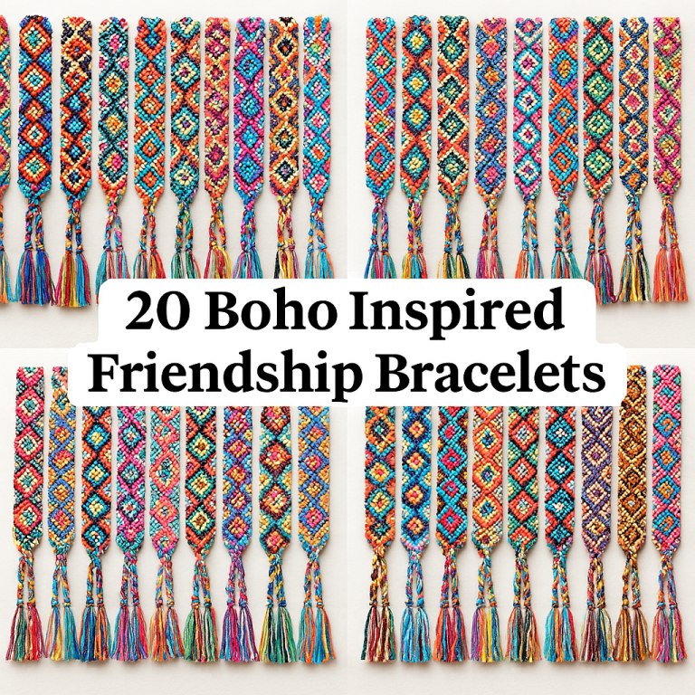 20 Boho Inspired Friendship Bracelets