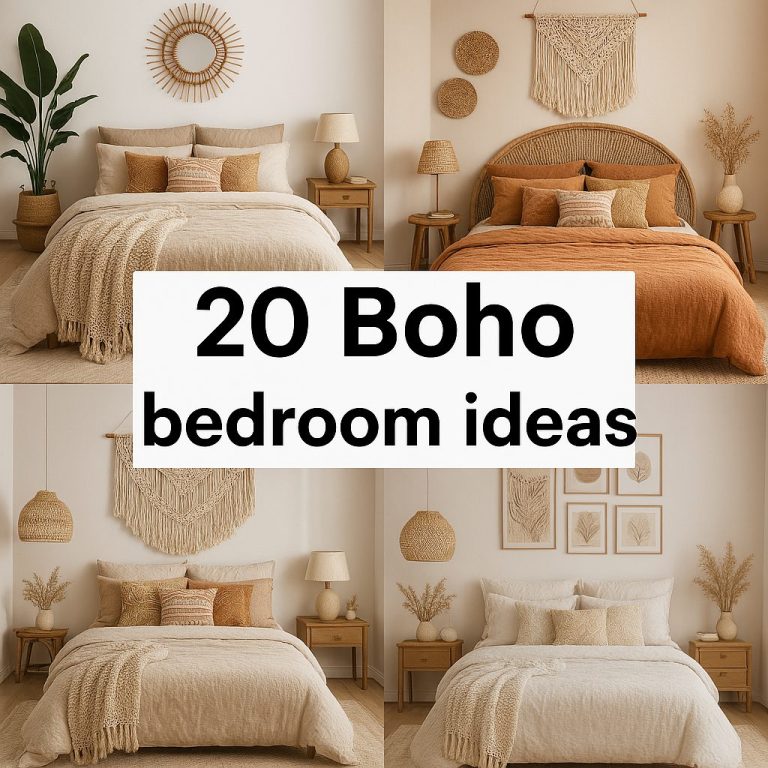 20 Boho bedroom ideas