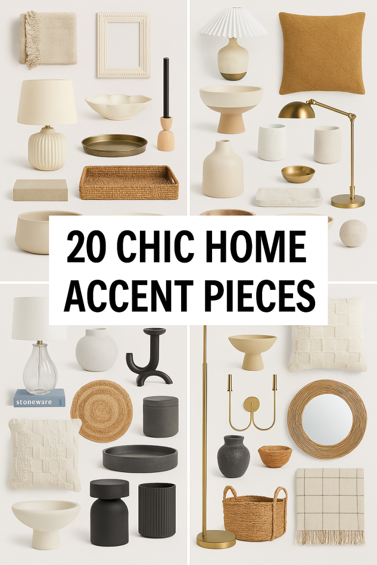 'Chic Home Accent Pieces
