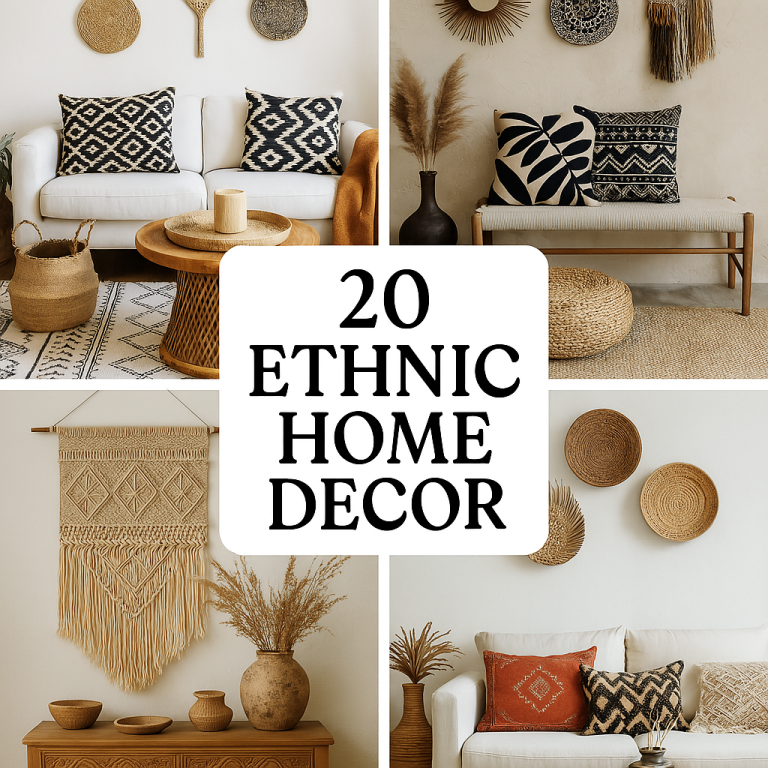 20 Ethnic Home Decor