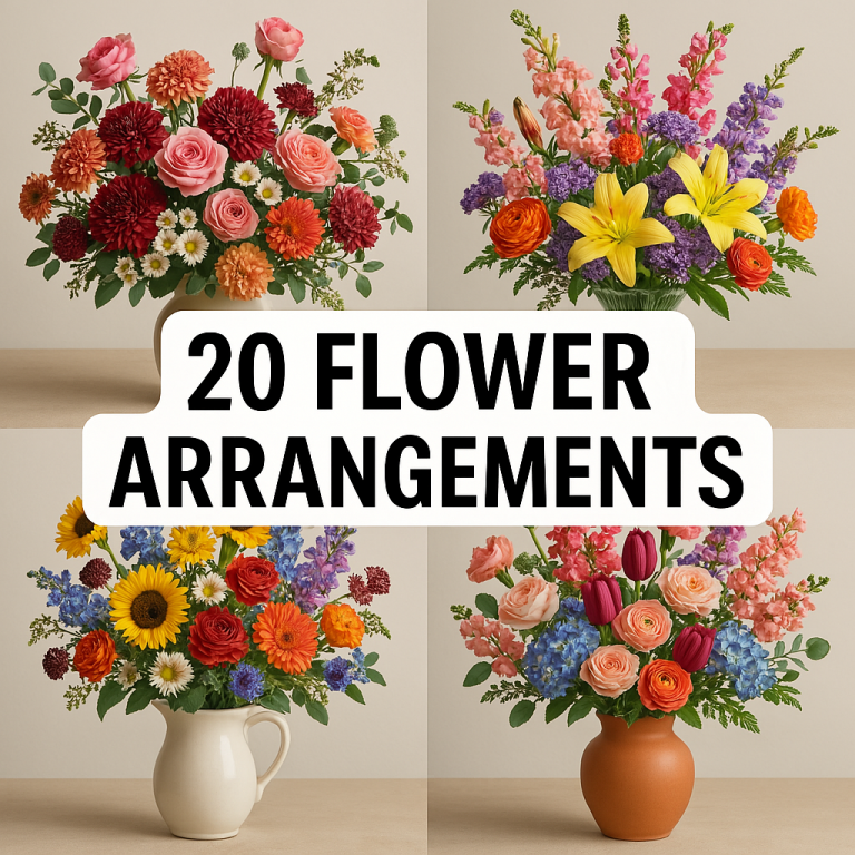 20 Flower Arrangements