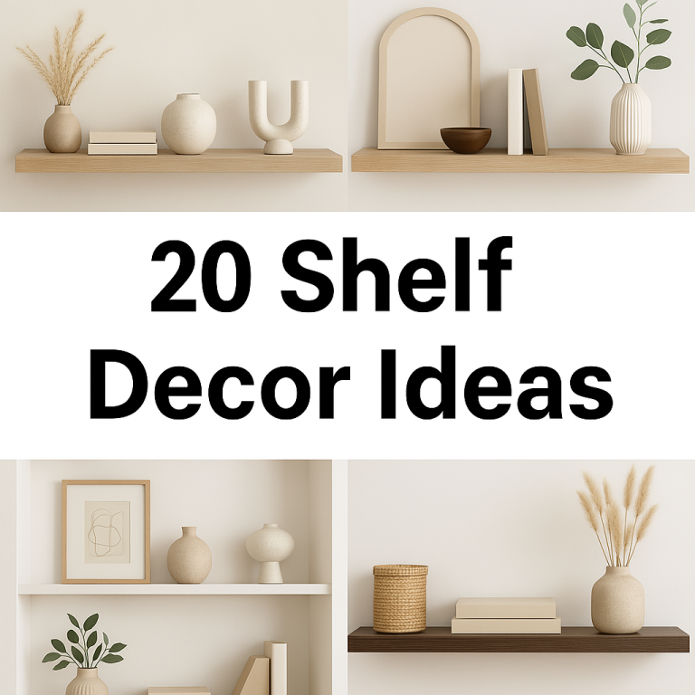Shelf Decor Ideas