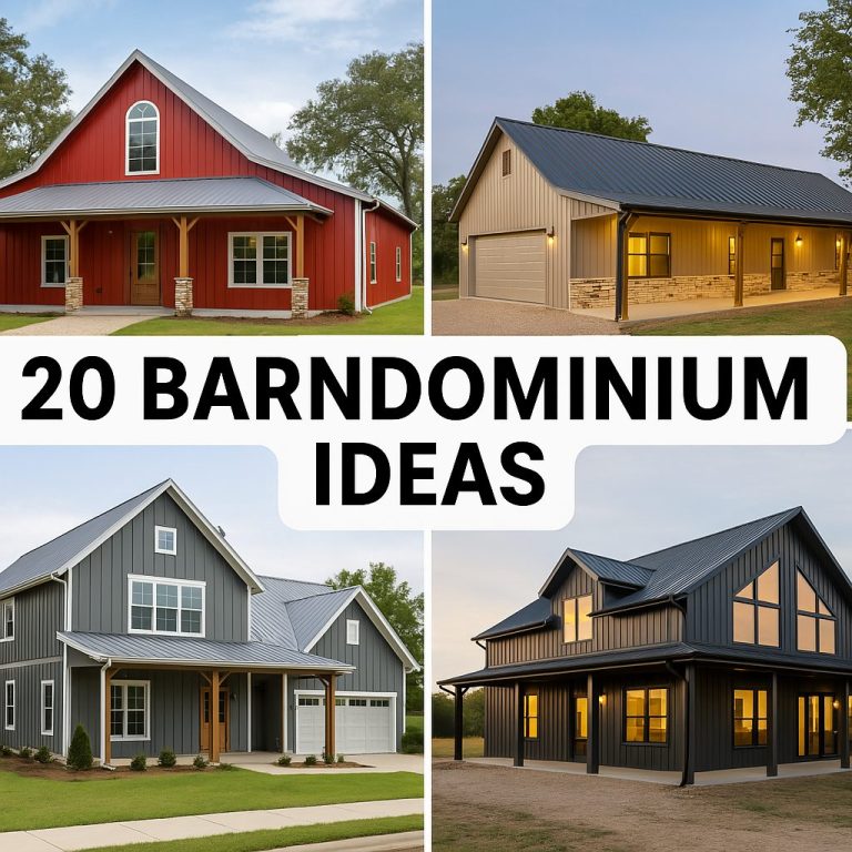 20 barndominium ideas