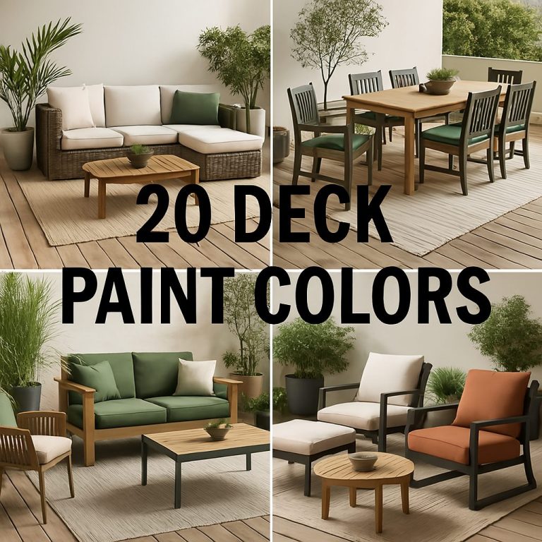 20 deck paint colors