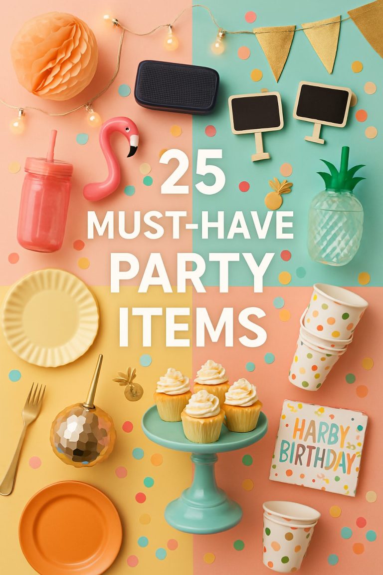 25 Must-Have Party Items