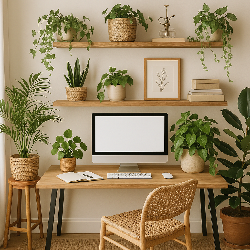Add Greenery for a Fresh Touch