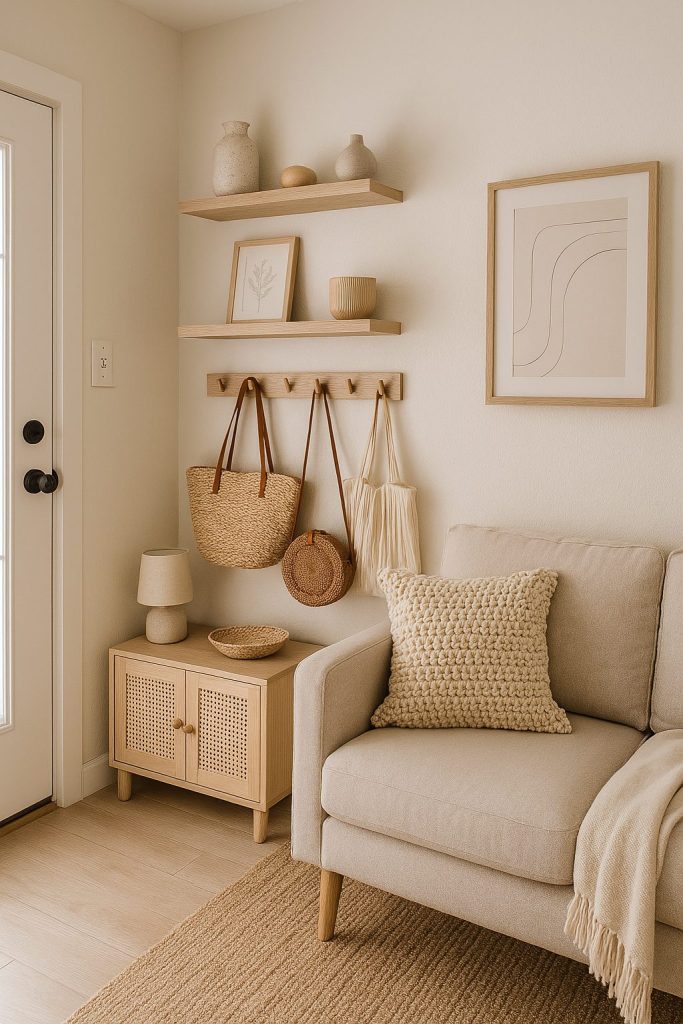 Add Removable Hooks and Shelves