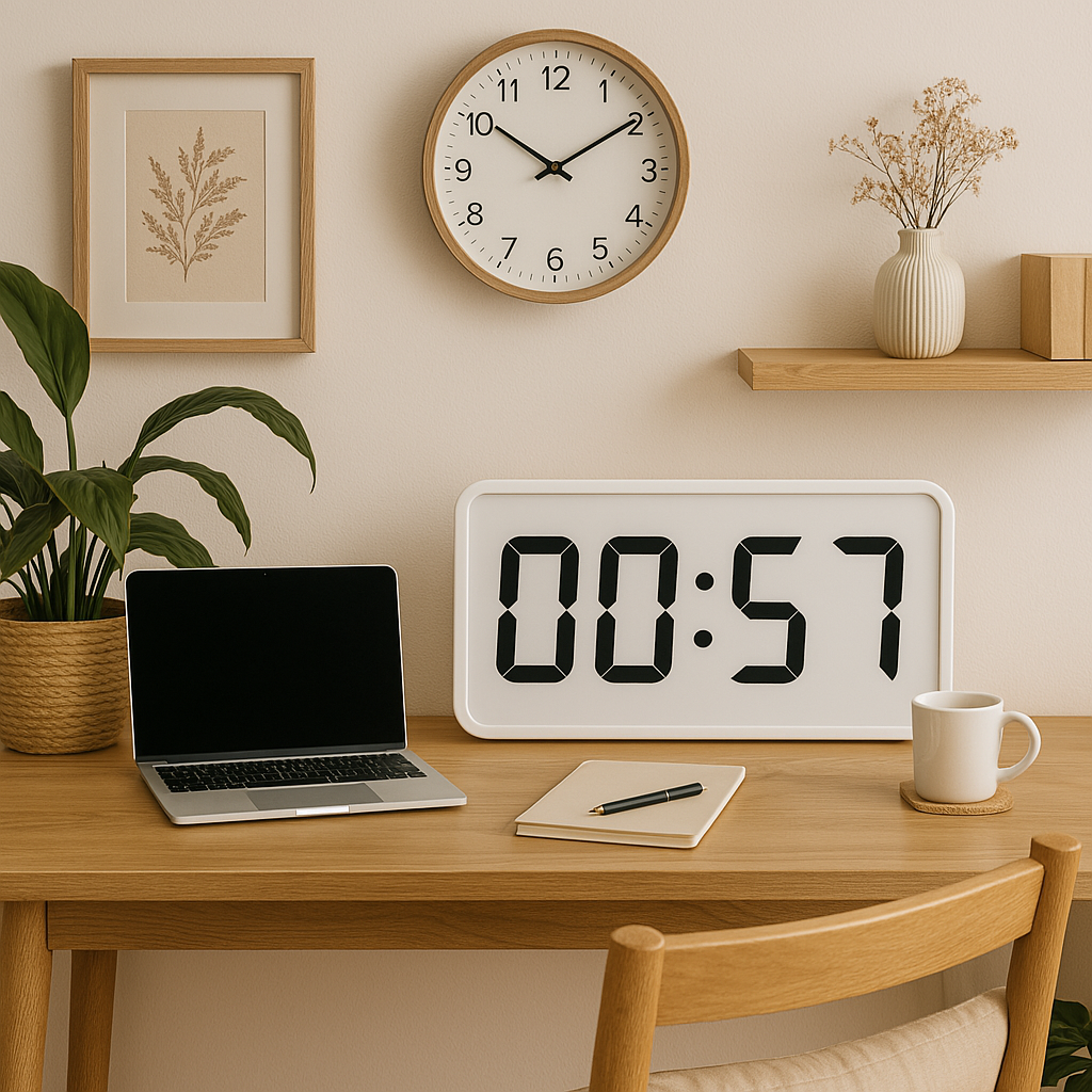 Add a Clock or Timer