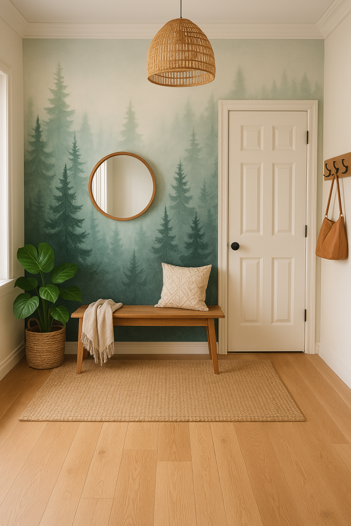 Add a Wall Mural or Accent Wall
