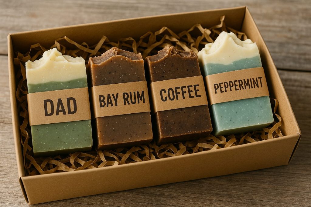  Artisan Soap Set with Custom Scents