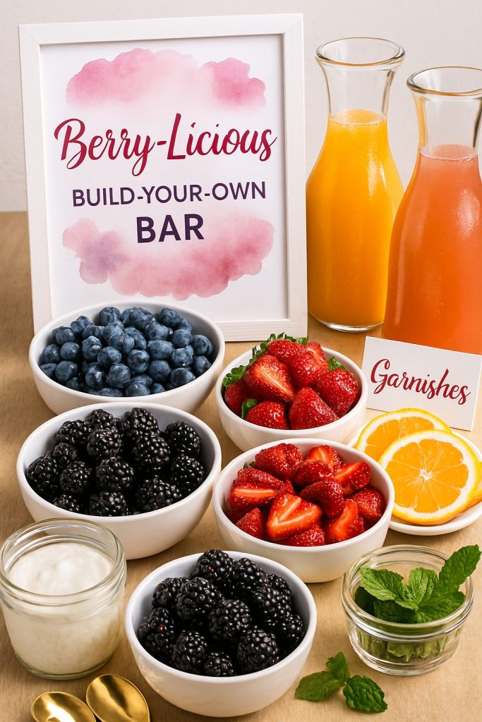 Berry-Licious Build-Your-Own Bar