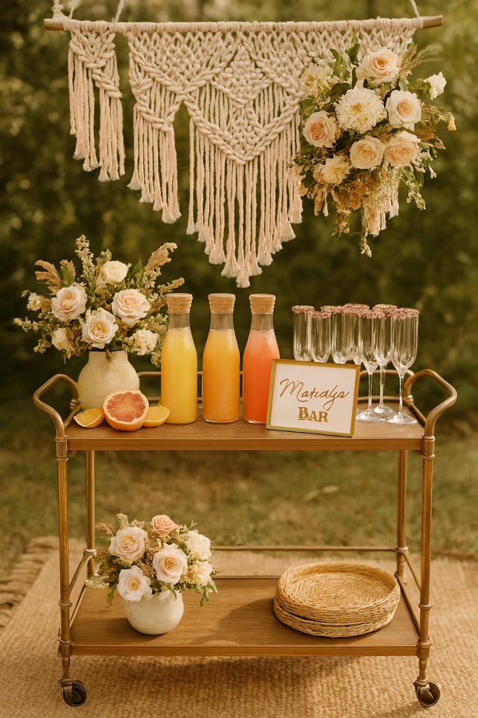 Boho Bliss Mimosa Station