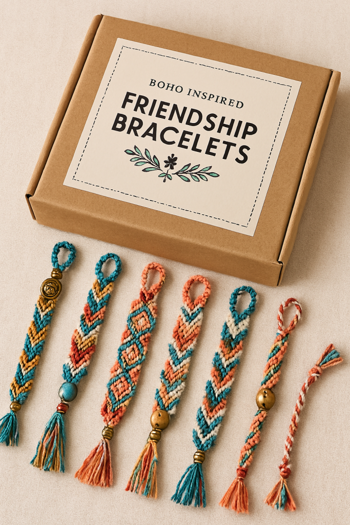 Boho Inspired Friendship Bracelets Box Set