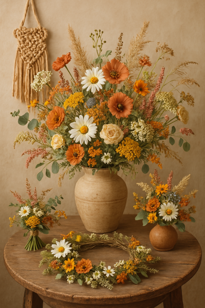 Boho Wildflower Ensemble