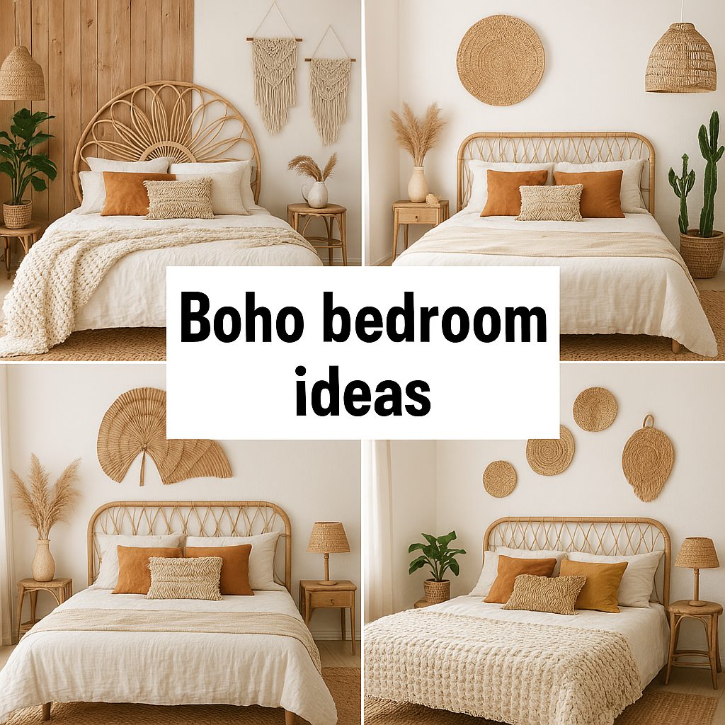Boho bedroom ideas