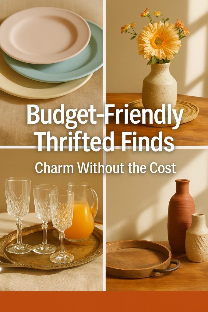 Budget-Friendly Thrifted Finds