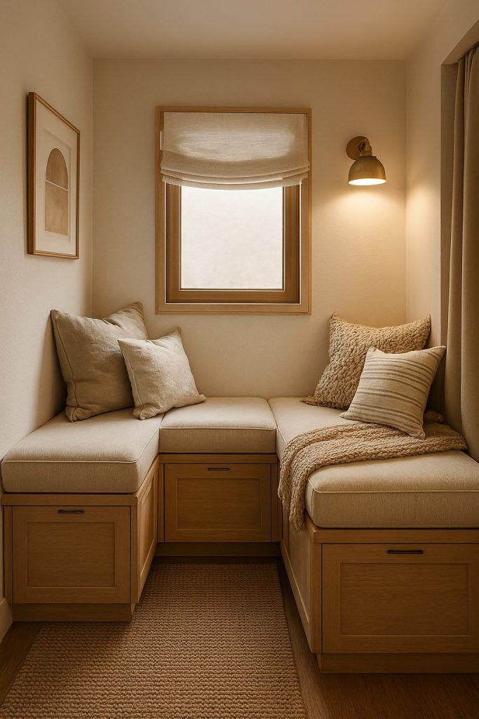 Built-In Storage Benches
