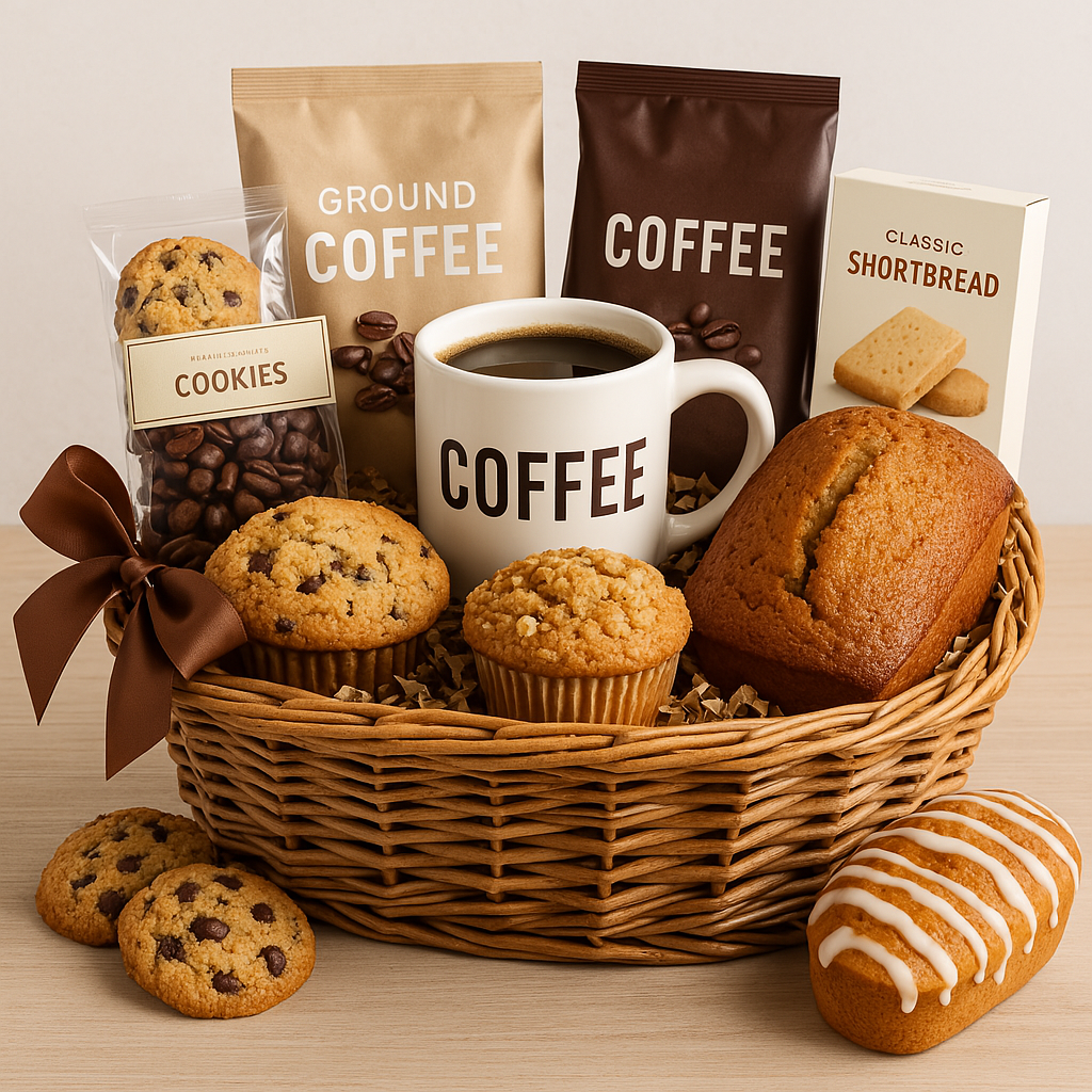 Coffee & Bakery Sampler Basket