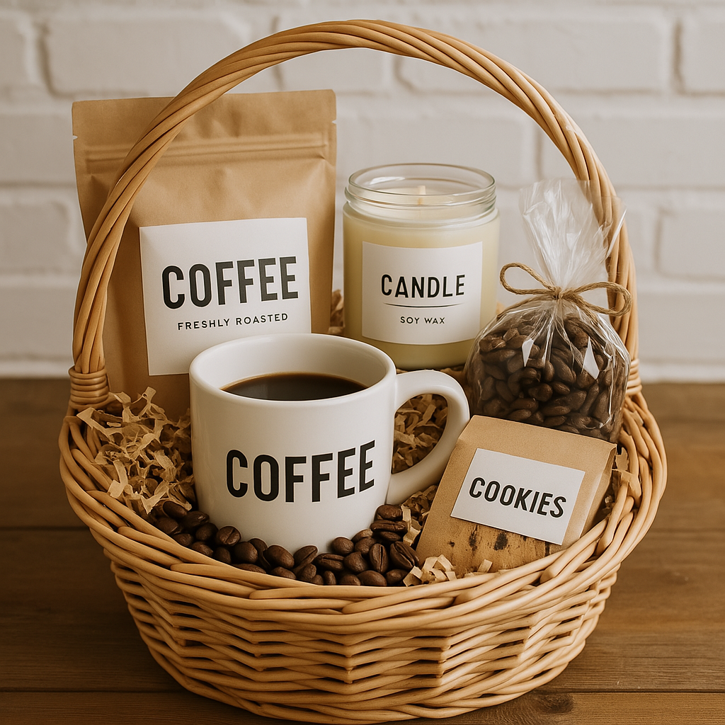 Coffee & Candle Basket