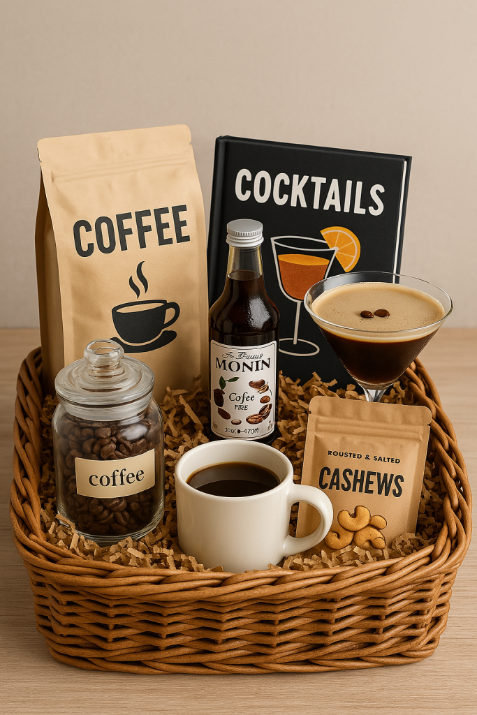 Coffee & Cocktails Basket