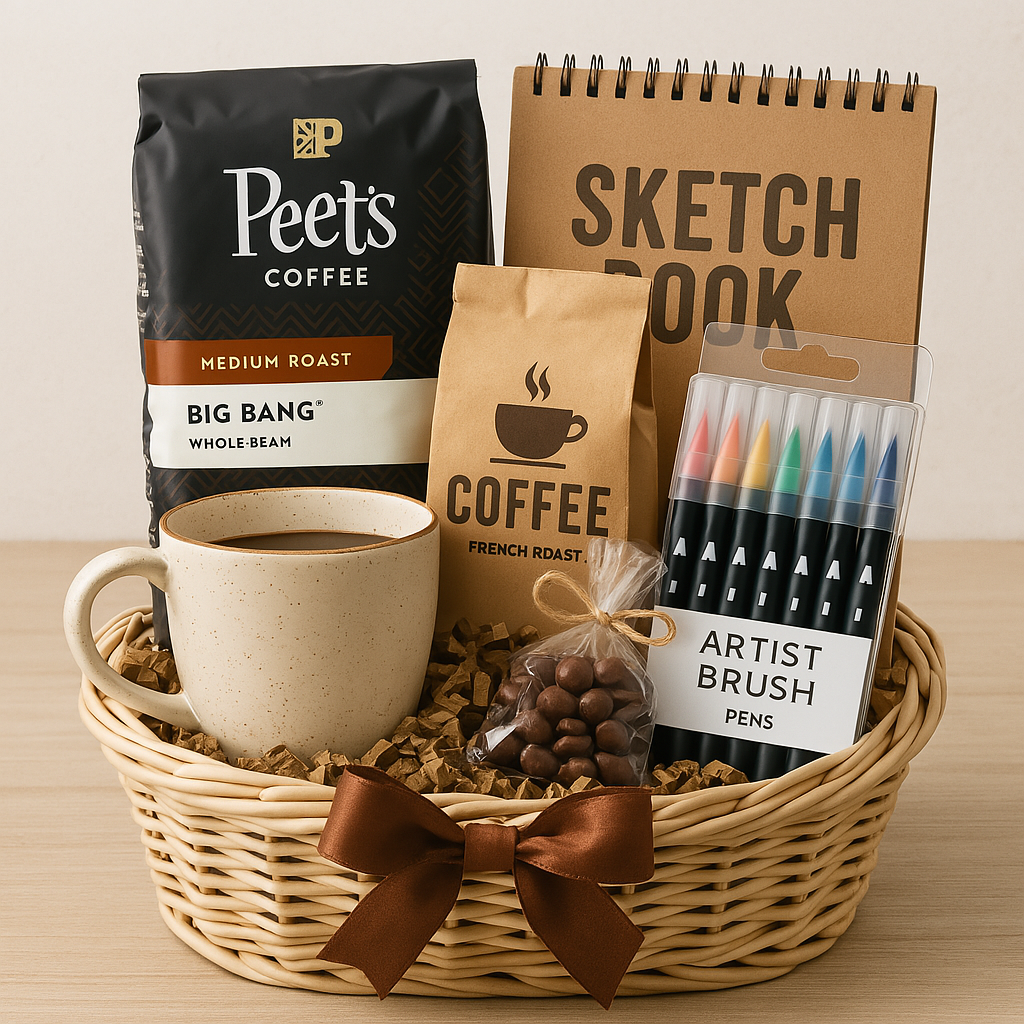 Coffee & Creativity Basket