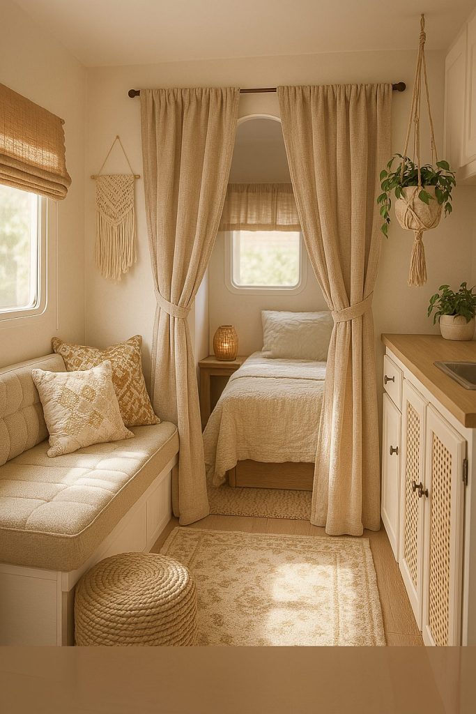 Curtains Instead of Doors
