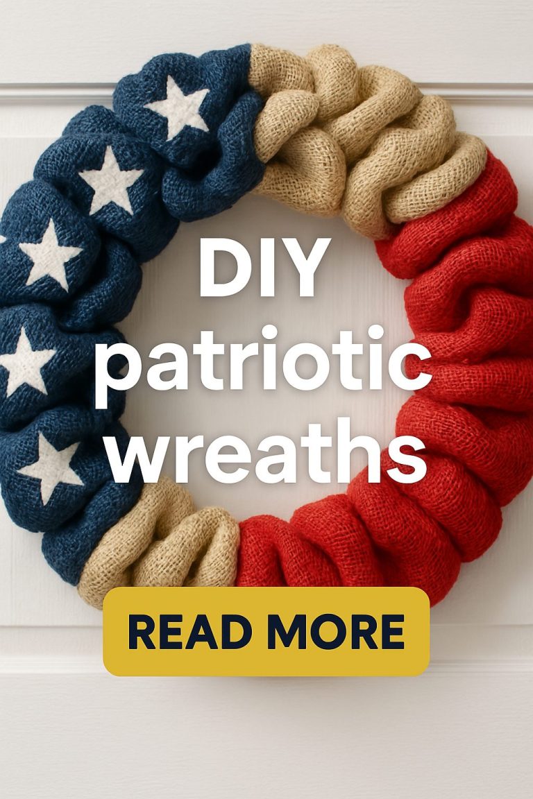 10 DIY Patriotic Wreaths