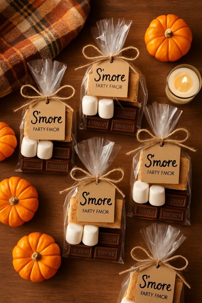 DIY S'mores Party Favors