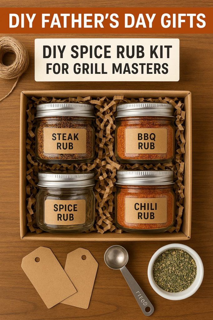DIY Spice Rub Kit for Grill Masters
